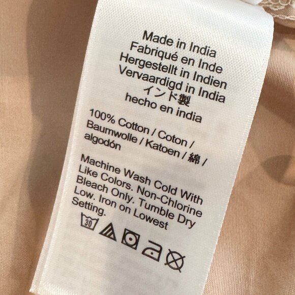 J. Crew Tie Sleeve Button Front Lightweight Cotton Poplin Mini Shirt Dress Large - Picture 6 of 8